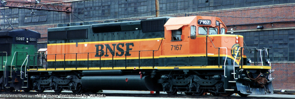 BNSF SD40-2 7167